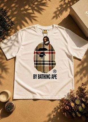 Bape burberry burbery тишка футболка бейп барбери барберри барберрі баребрі