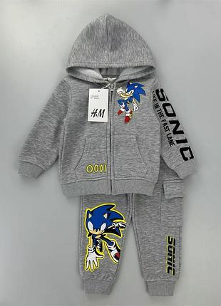 Костюм h&m для хлопчика з sonic бум сонік