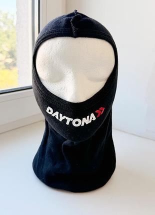 Черная мотоциклетная балаклава daytona