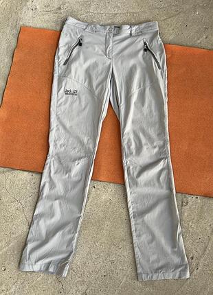 Трекінгові жіночі штани jack wolfskin , сірі брюки