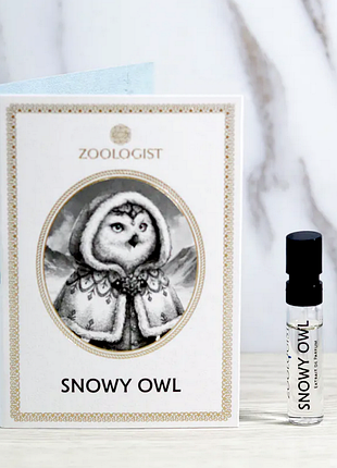 Zoologist perfumes snowy owl сова💥оригинал миниатюра пробник распив аромата цена за 0.5 мл