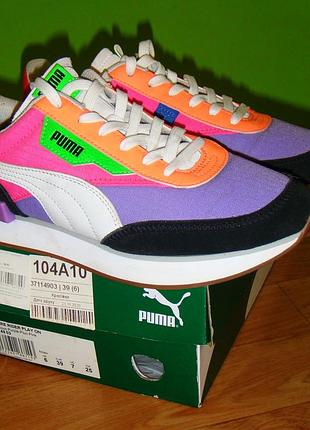 Кроссовки puma,future rider play on,на 38.5,відмінний стан.
