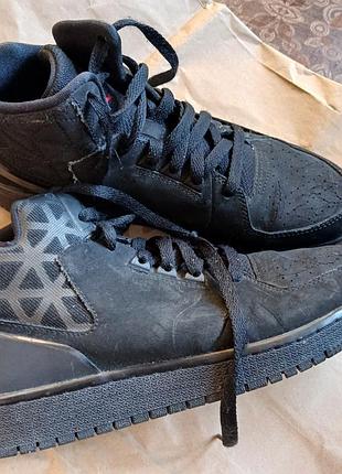 Nike air jordan черные кроссовки