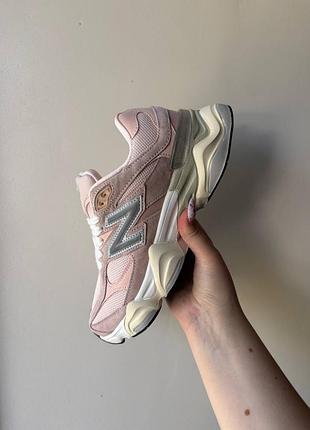 Кросівки new balance 9060 pink beige демісезон