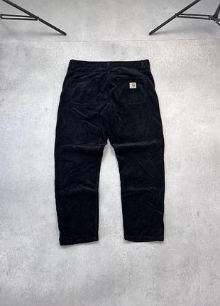 Штани джинси велюрові carhartt newel pant 36