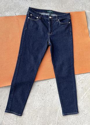 Жіночі джинси lauren ralph lauren skinny , темно сині джинси
