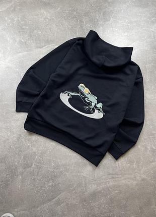 Худи черное oakley big back logo