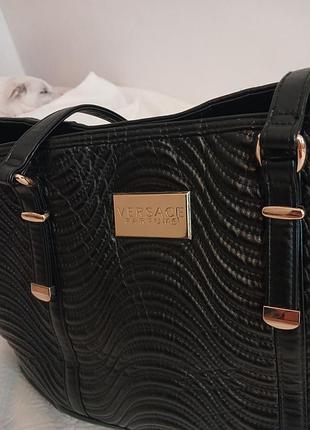 Сумка шоппер versace, оригинал 3