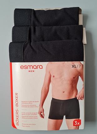 Мужские трусы боксеры цена за набор 3 шт. livergy esmara men, xl/7