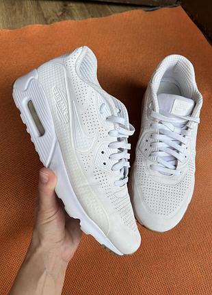 Nike air max 90 ultra moire жіночі білі кроси  40р