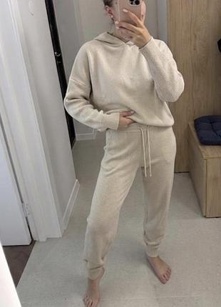 Вʼязаний костюм джогери/худі glamorous