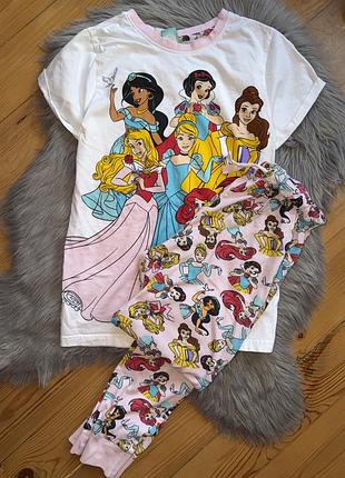 Неймовірна крута якісна піжама з принцесами disney р.s