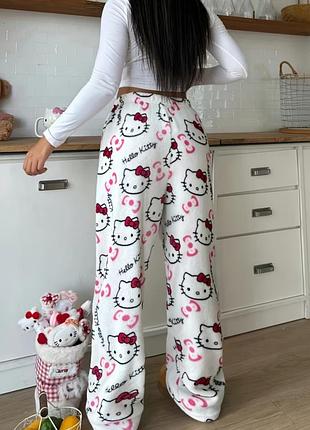 Жіночі піжамні штани hello kitty xs-s