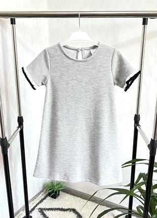 💫стильна сукня від zara на 7 років, 122 см.