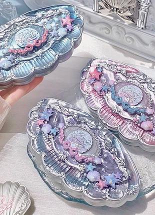 Палетка flower knows “shell’s jewel”, 01 moonlight pearl