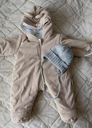 Комбінезон дитячий унісекс magbaby розмір 62 наповнювач силіконовий утеплювач