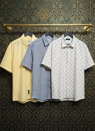 👔 фірмові чоловічі сорочки l-xl (baumler, ben sherman, cedarwood state) | лотом чи штучно