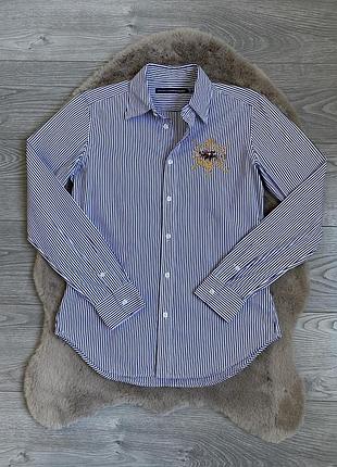 Polo ralph lauren женская фирменная рубашка р.8 с