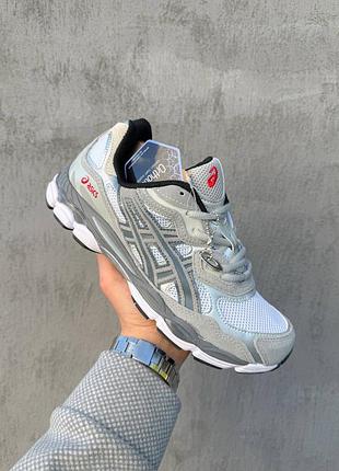 Asics gel-nyc «white steel grey»