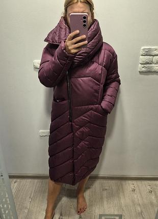 Пальто зимове зимнее сумка +шапка йде у подарунок