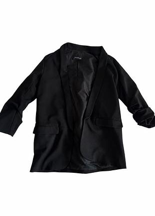 Чорний піджак жіночий h&m новий з рукавом 3/4 розміру м