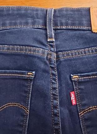 Оригинальные джинсы levi's 721 high rise skinny размер 24 / xxs