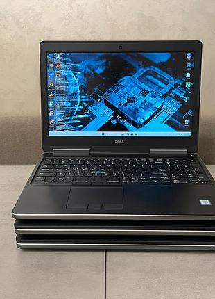 Ноутбук dell precision 7510, 15.6" fhd ips, i7-6820hq, 16gb ddr4, 500gb nvme ssd, nvidia quadro m2000m 4gb gddr5