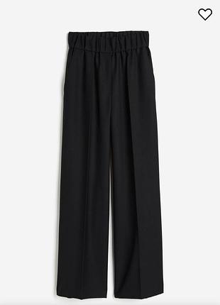 Новые шерстяные брюки 100% шерсть штаны тёплые палаццо  h&m premium