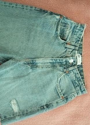 Джинсові шорти zara , розмір 34