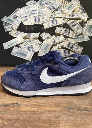 Кросівки nike md runner 2 ( чоловічі , дуже зручні, повсякденні, мають темносинній колір , розмір 44