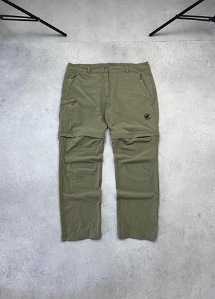 Трекінгові штани трансформери mammut xl-xxl