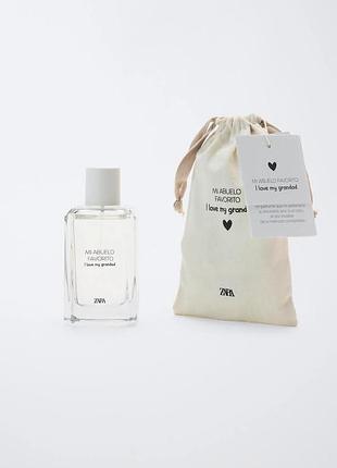 Zara i love my grandad edt 100 ml туалетная вода редкость.