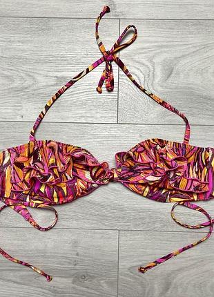 Яскравий бюстгальтер верх від купальника h&m