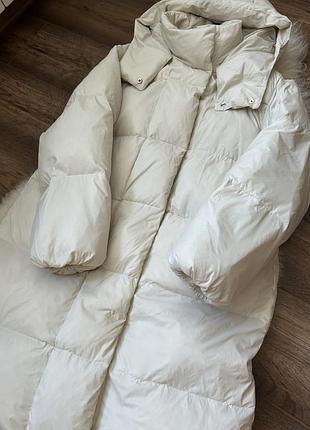 Зимовий пуховик zara