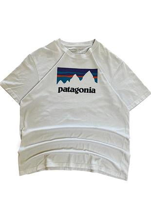 Футболка patagonia p-6 logo white original л