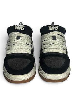Vans knu skool black/grey | оригінальні кеди | розмір 38.5 (24.5 см)