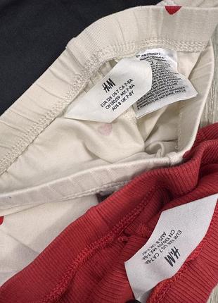 Набір лосин 7-8 років h&m 3