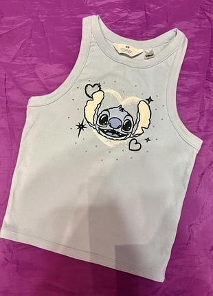 Жіноча бавовняна майка зі стічем h&m xs-s