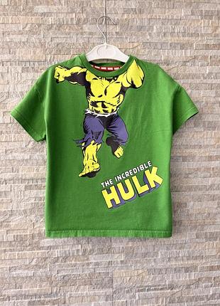 Футболка george 4-5 років, 104-110 см марвел супергерої халк marvel adventures hall