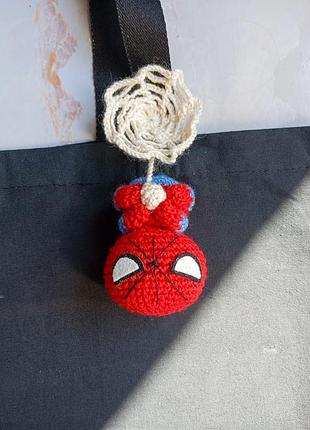 🕸️человек паук 💙 вязаный в ручную