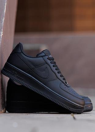 Кроссовки nike air force 1 low ‘07 black edition