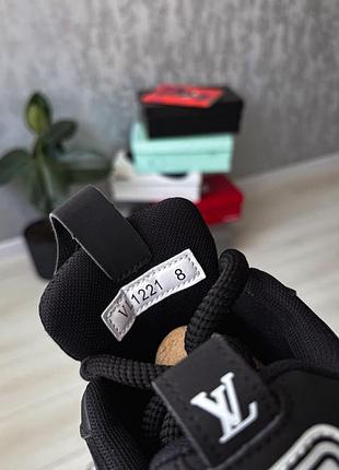Louis vuitton skate black/white 2