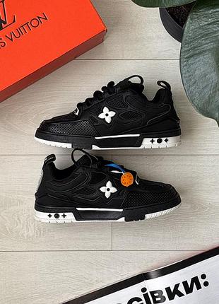 Louis vuitton skate black/white 3