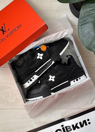 Louis vuitton skate black/white 4