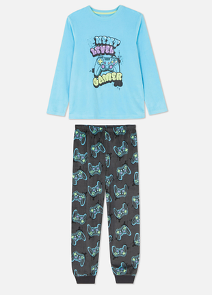 Пижама велюр 12-13 лет primark