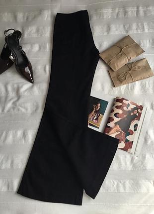 Роскошные новые джинсы zara палаццо клеш в черном цвете в размере 38