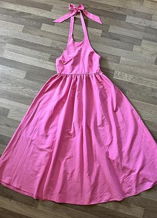 Низька ціна! сукня zara. s. сарафан! плаття рожеве. красива сукенка