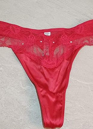 Трусики стринги кружевные primark