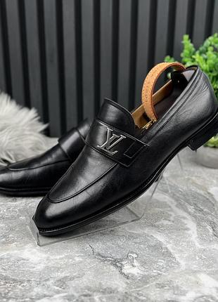 Louis vuitton lv saint germain loafers мужские туфли лоферы кожа оригинал 42 eur