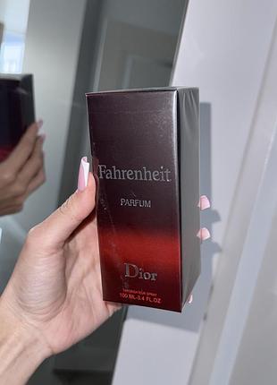 Чоловічі парфуми dior fahrenheit 100 мл парфюм шлейфовий діор